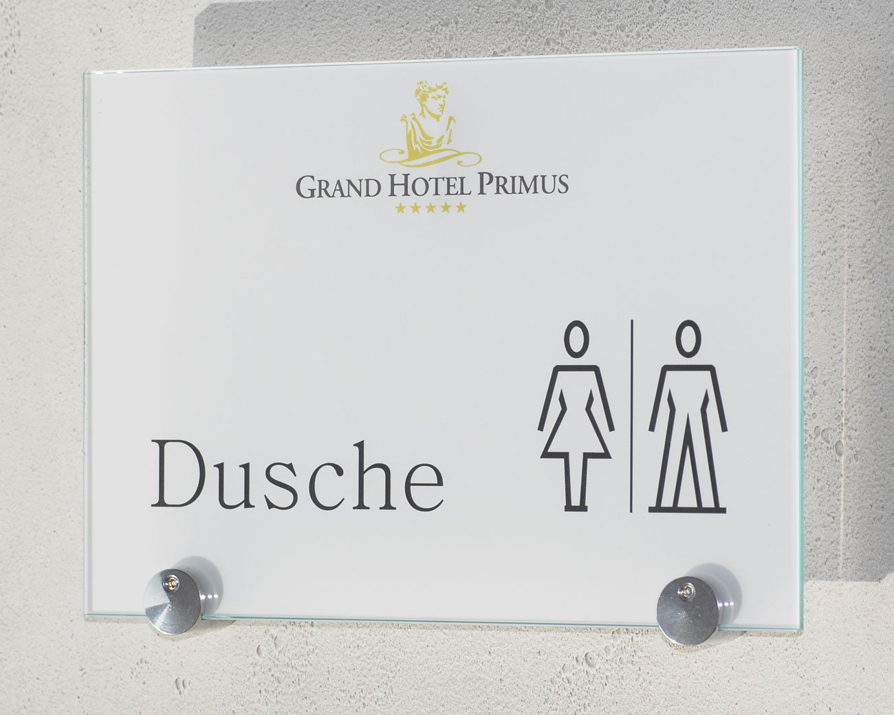 Türschild  INOXO.in DIREKT