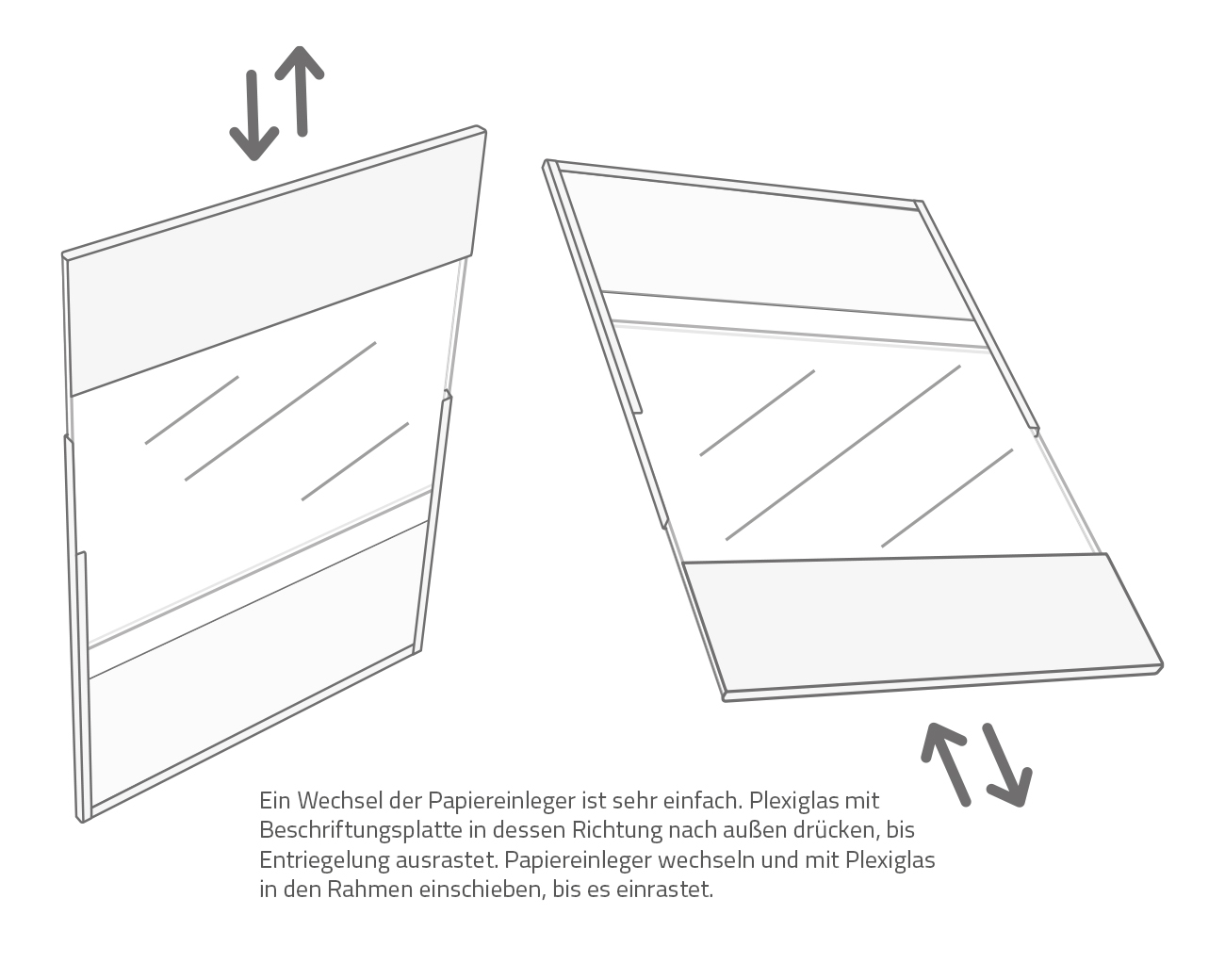 Türschild ALU.einschub40