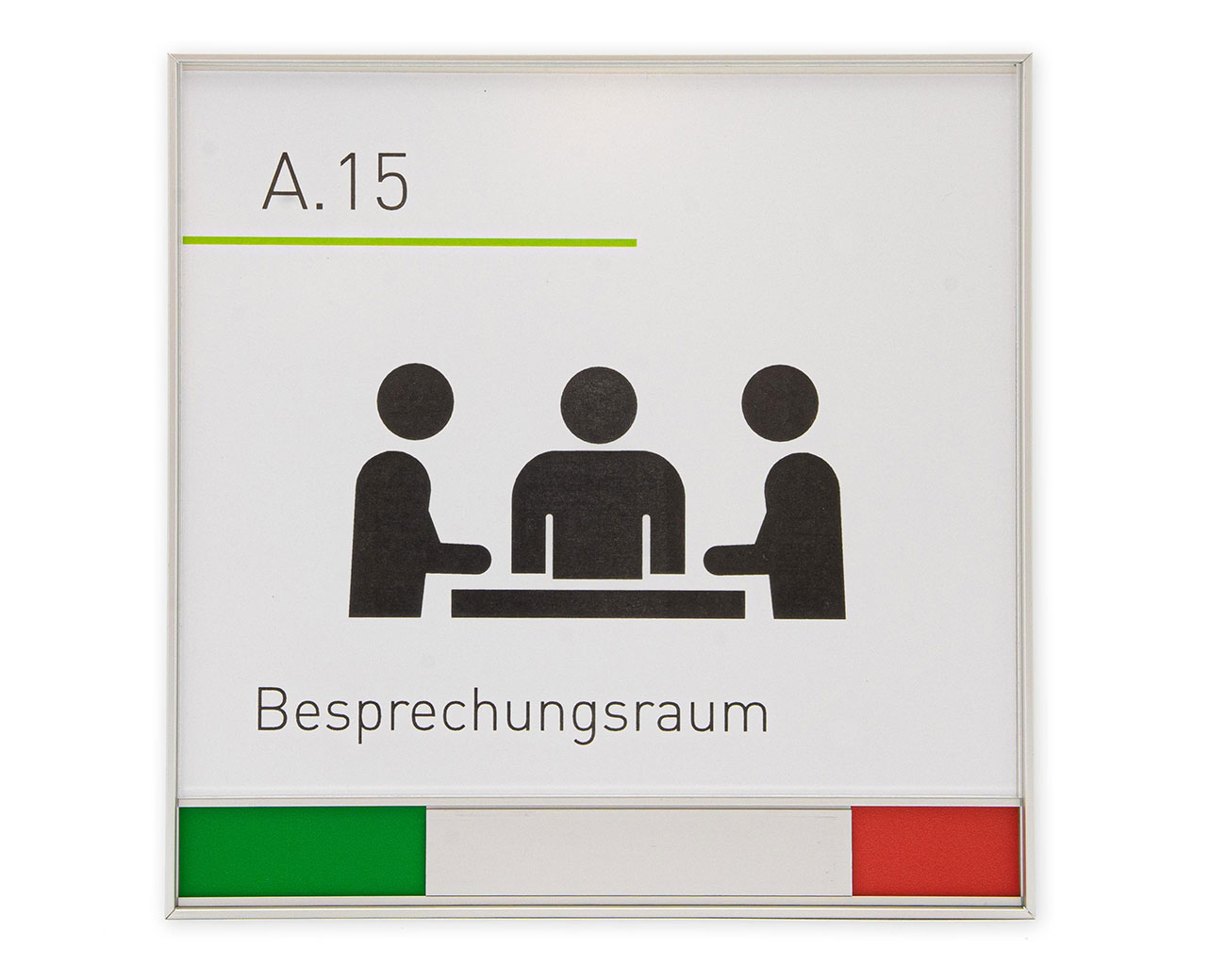 Türschild FREI/BESETZT  FORMO.plex