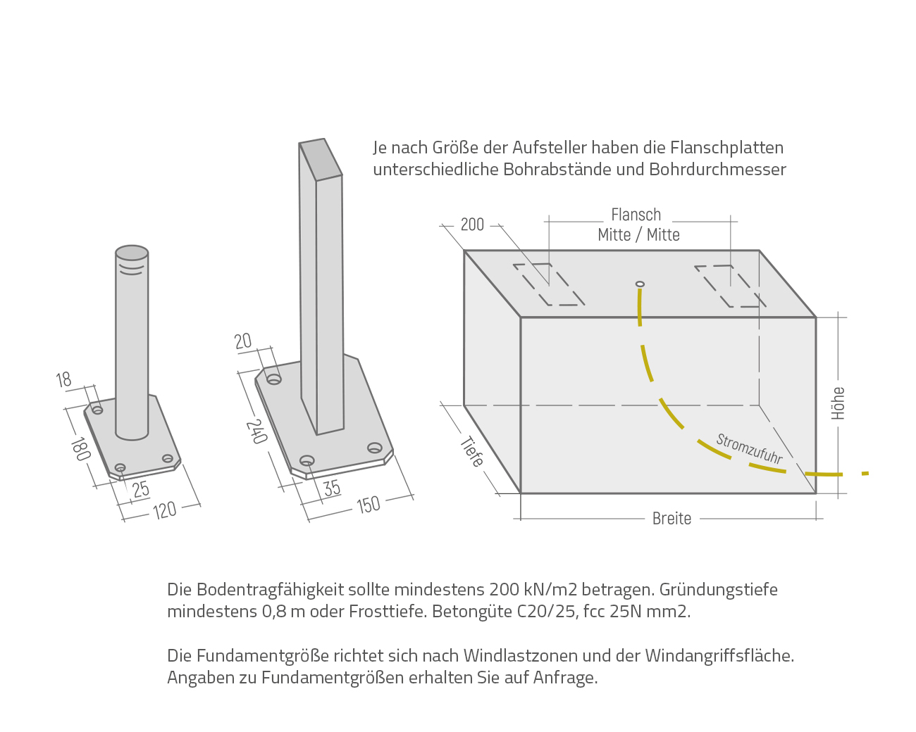 Außenstele ST80a