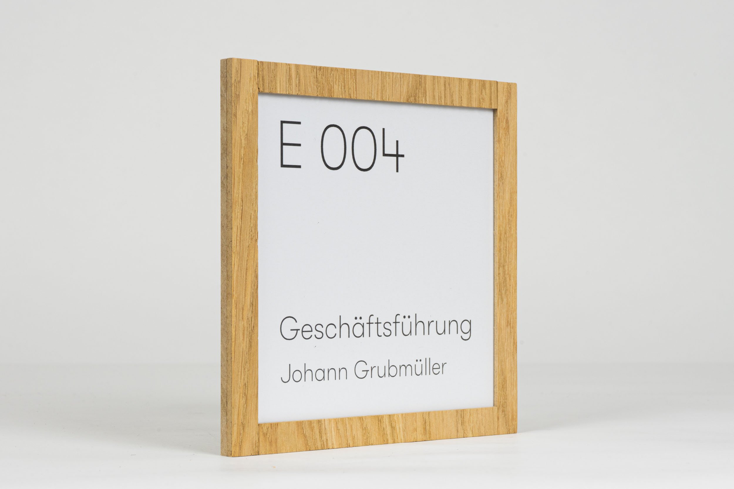 Türschild WOOD.einschub Eiche