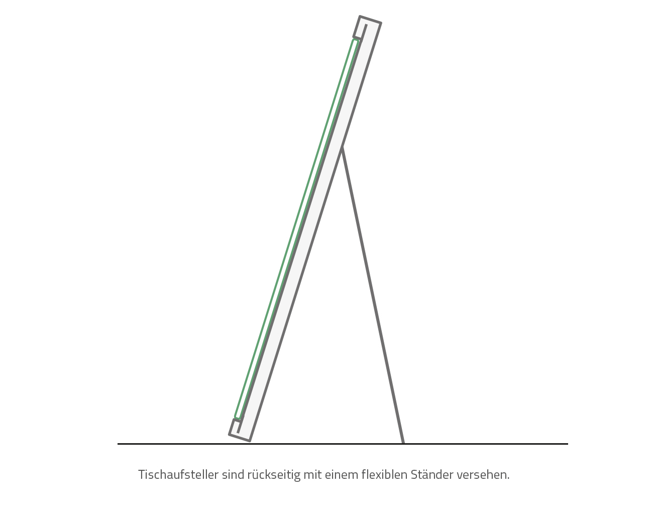 Tischaufsteller  NIRO.esg