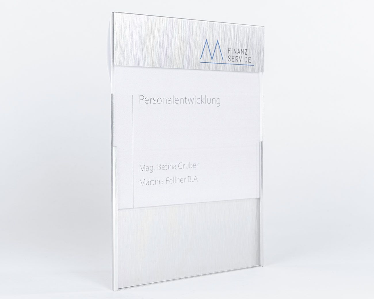 Aluminium Türschild Selbstklebend - Personalisierbar Mit Deiner Hausnummer (rostfrei, Silber)